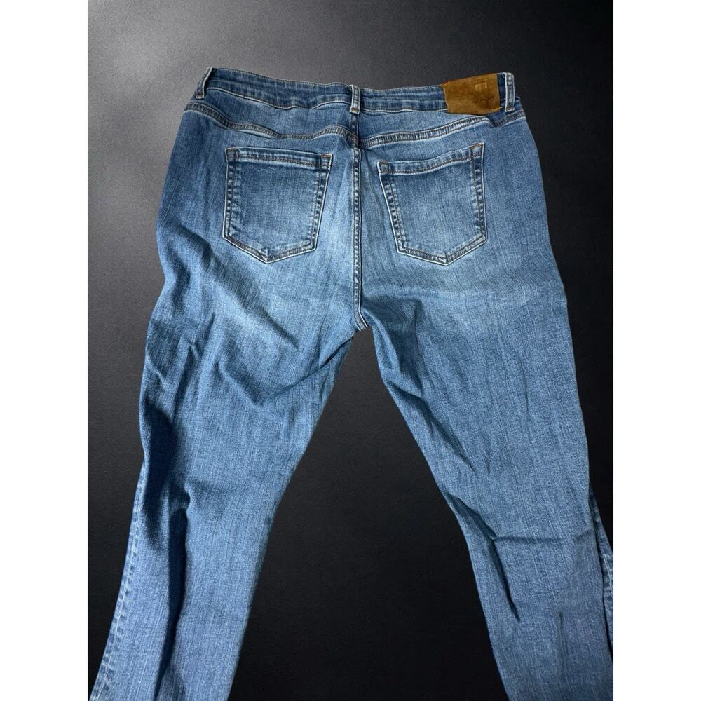 Tecovas Womens Jeans Sz 33 High Rise Tapered Western Cowboy Medium Wash - Picture 8 of 8